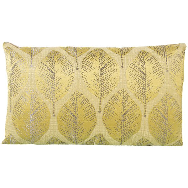 Cushion Alexandra House Living Yellow Textile 30 x 50 cm For Discount