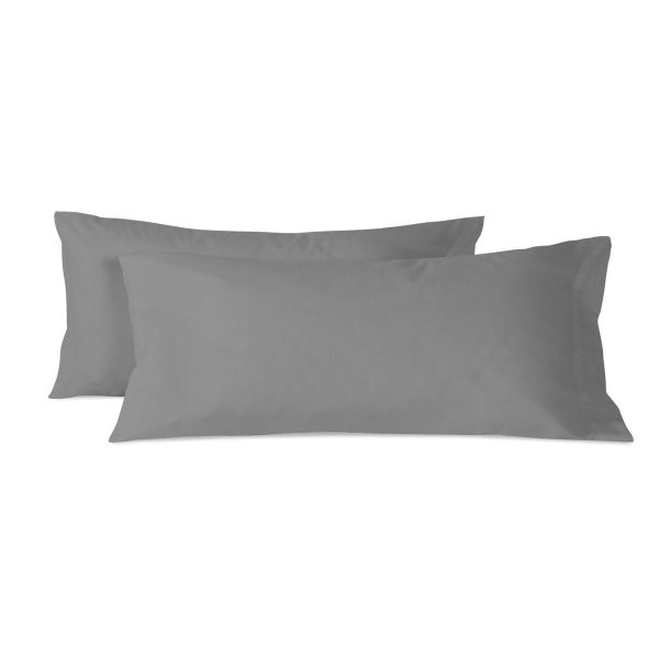 Pillowcase HappyFriday BASIC Beige 45 x 110 cm (2 Units) Discount