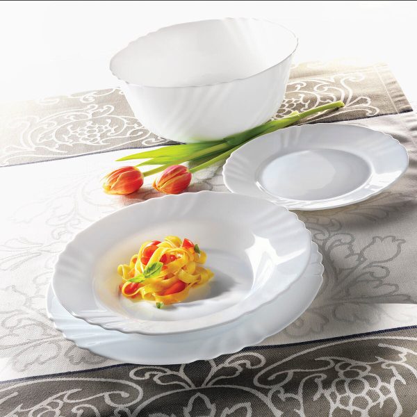 Serving Platter Bormioli Rocco Ebro Circular Glass (Ø 32 cm) (12 Units) Online Hot Sale