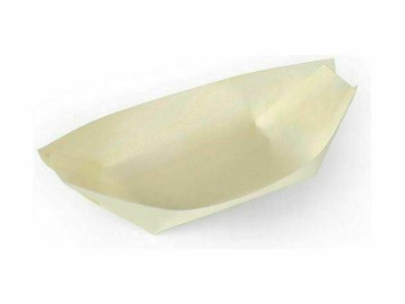 Set of bowls Algon Disposable Wood 10 Pieces 12,5 cm (24 Units) Hot on Sale