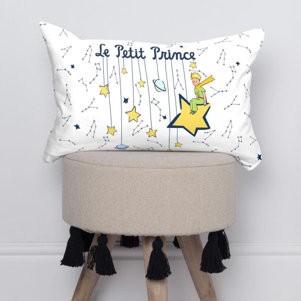 Cushion cover HappyFriday Le Petit Prince La nuit Multicolour 50 x 30 cm For Cheap