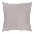 Cushion Grey 45 x 45 cm Squared Online now