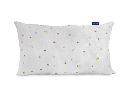 Cushion cover HappyFriday Le Petit Prince Univers  Multicolour 50 x 30 cm For Cheap