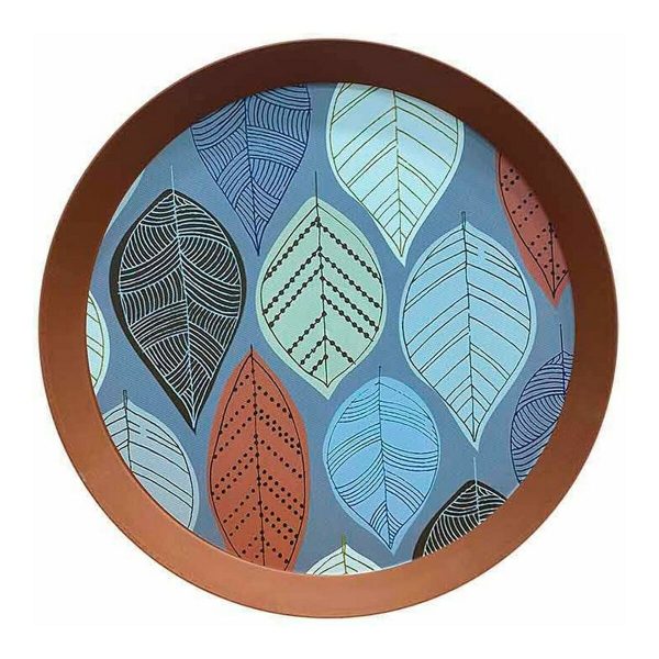 Tray Privilege Leaves (46 cm) For Discount