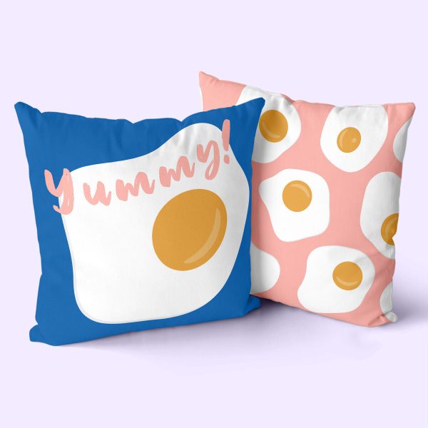 Cushion cover HappyFriday Aware Yummy Multicolour 50 x 50 cm Supply