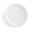 Underplate Ariane Prime White Ceramic Bowl (12 Units) For Sale