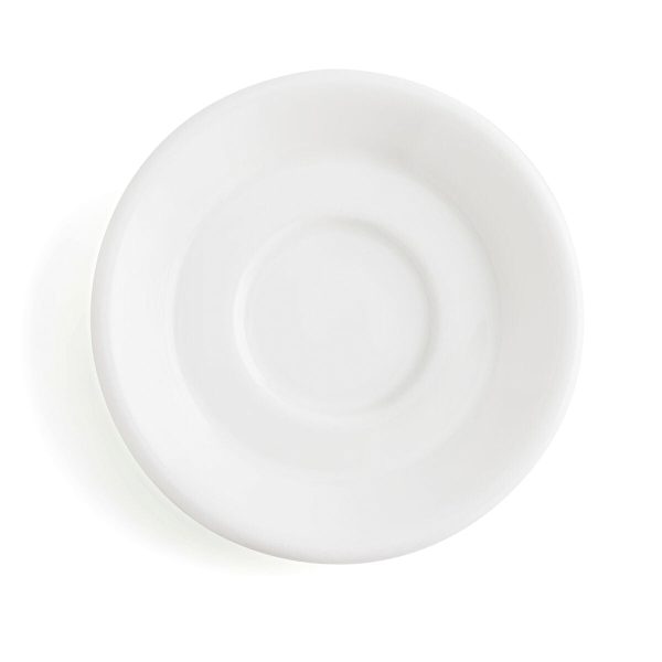 Underplate Ariane Prime White Ceramic Bowl (12 Units) For Sale