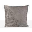 Cushion Romimex Silver 45 x 45 x 10 cm Sale