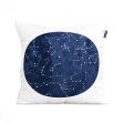 Cushion cover HappyFriday Blanc Cosmos Multicolour 2 Pieces Supply