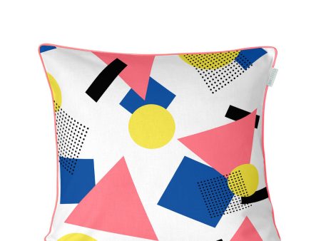 Cushion cover HappyFriday HF Living Ettore Multicolour 50 x 50 cm Online Sale