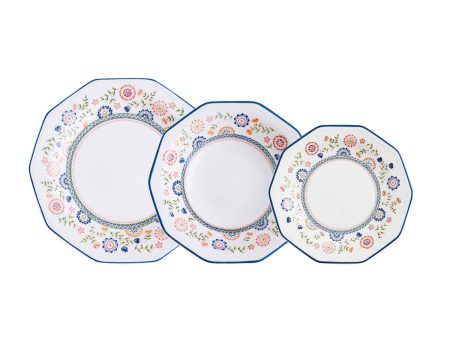 Dinnerware Set Queen´s By Churchill Bengal Multicolour Ceramic 12 Pieces Online now