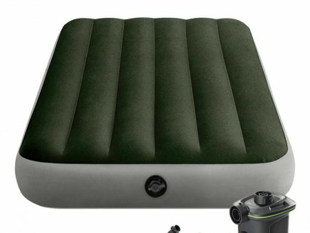 Inflatable Mattress Intex Twin Dura-Beam Prestige Downy 99 x 25 x 191 cm 4 Units For Cheap