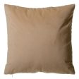 Cushion Brown 45 x 45 cm Squared Cheap