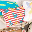 Cushion cover HappyFriday Mr Fox Flying Boy Multicolour 50 x 30 cm Online Hot Sale