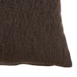 Cushion Polyester Cotton Brown 50 x 30 cm Cheap