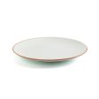 Flat plate Ariane Terra Ceramic Beige (24 cm) (6 Units) For Sale