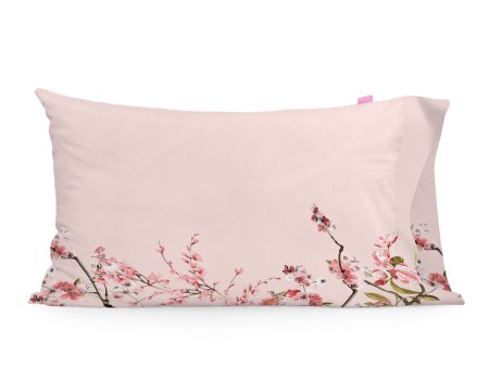 Pillowcase HappyFriday Chinoiserie rose Multicolour 50 x 75 cm (2 Units) Hot on Sale