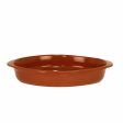 Serving Platter Azofra Baked clay Oval 44 x 26 x 7 cm (4 Units) Online