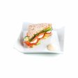 Flat Plate Quid Gastro Fresh White Ceramic Sandwich (8 Units) on Sale