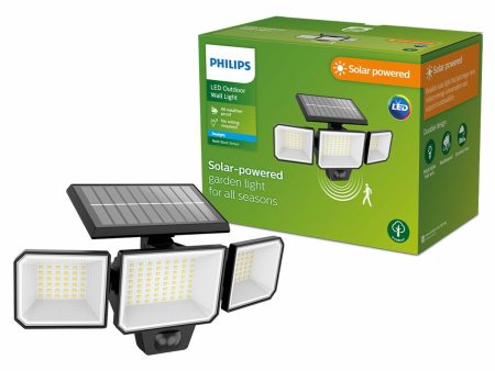 Lamp Projector Philips 8,7 W 5000 K 29 x 11,7 x 16,8 cm Black 3,7 V Solar Cheap