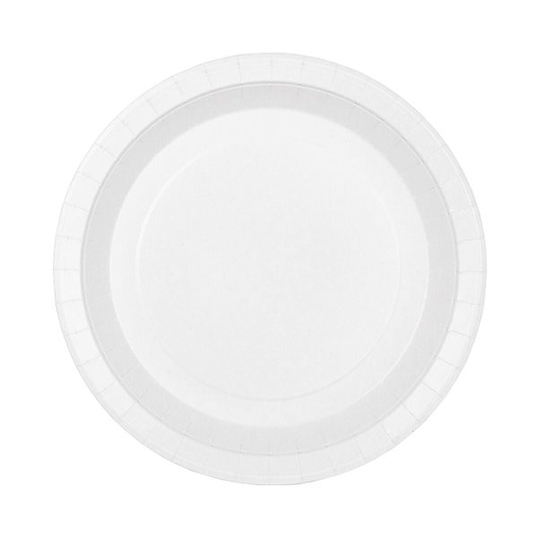 Plate set Algon Disposable Cardboard White 20 Pieces 17 cm (18 Units) Online