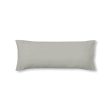 Pillowcase Decolores Liso Light grey 175 Threads 45 x 110 cm Fashion