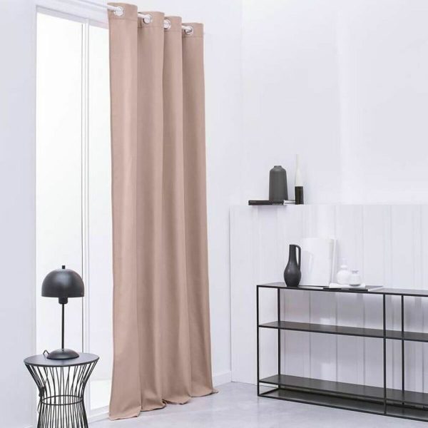 Curtain TODAY Essential Thermal insulation Light Pink 140 x 240 cm For Sale