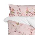 Pillowcase HappyFriday Chinoiserie rose Multicolour 45 x 155 cm Online Sale