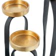 Candle Holder Alexandra House Living Black Aluminium 28 x 30 x 28 cm Online