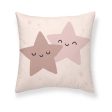 Cushion cover Kids&Cotton Nadir A Pink 50 x 50 cm For Discount