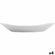 Serving Platter Quid Gastro Ceramic White (39,5 x 19 x 8 cm) (4 Units) Hot on Sale