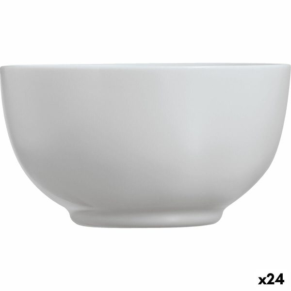 Bowl Luminarc Diwali Granit Grey Glass Tempered glass 14,5 cm (24 Units) Online