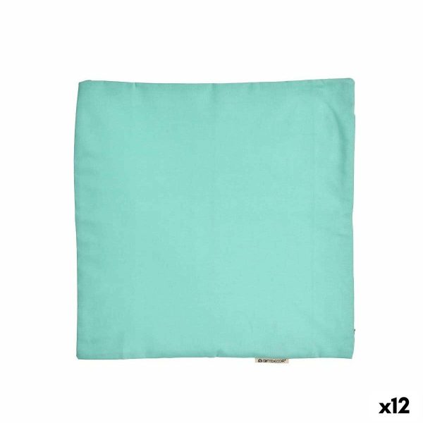 Cushion cover Turquoise (45 x 0,5 x 45 cm) (12 Units) For Discount