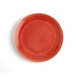 Flat plate Ariane Terra Ceramic Red (Ø 27 cm) (6 Units) Discount