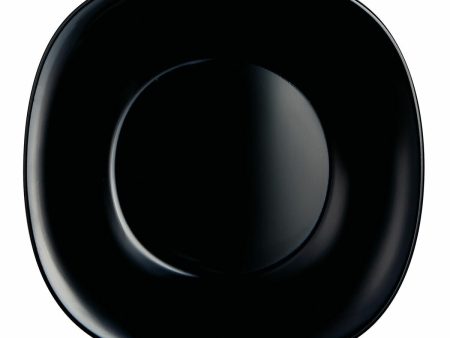 Deep Plate Luminarc Carine Black Glass (Ø 23,5 cm) (24 Units) Supply