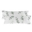 Pillowcase HappyFriday Blanc Corymbia Multicolour 45 x 110 cm (2 Units) Online Sale