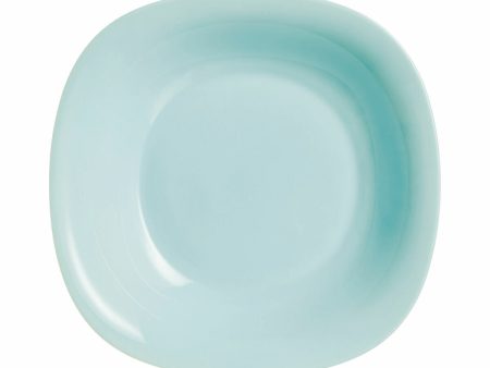 Deep Plate Luminarc Carine Turquesa Turquoise Glass Ø 21 cm (24 Units) Online