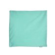 Cushion cover Turquoise (60 x 0,5 x 60 cm) (12 Units) Fashion