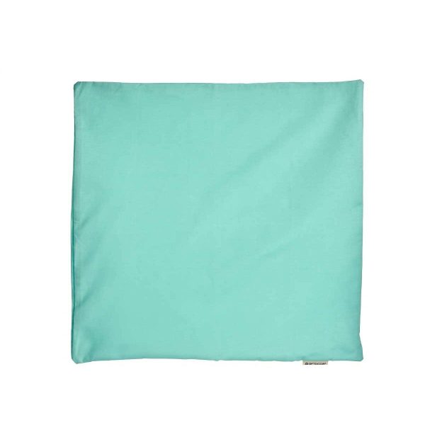 Cushion cover Turquoise (60 x 0,5 x 60 cm) (12 Units) Fashion