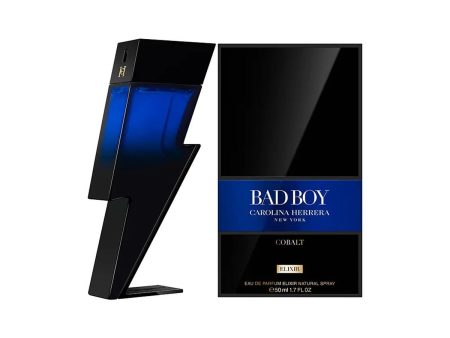 Men s Perfume Carolina Herrera Bad Boy Cobalt Elixir EDP 50 ml on Sale