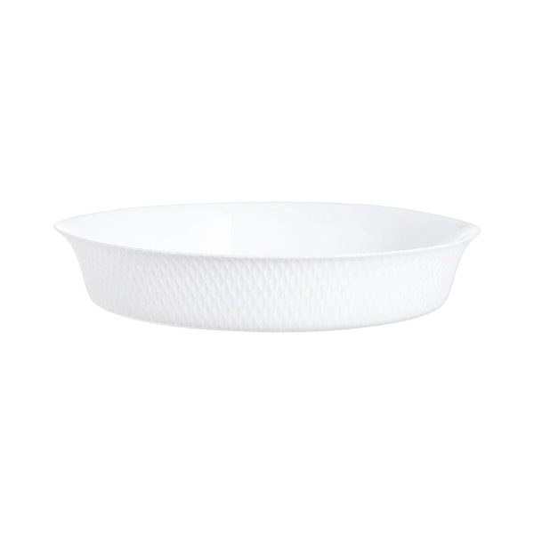 Serving Platter Luminarc Smart Cuisine Circular White Glass Ø 28 cm (6 Units) For Cheap