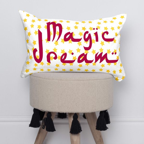 Cushion cover HappyFriday Mr Fox Magic Rug Multicolour 50 x 30 cm Discount