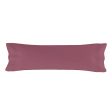 Pillowcase HappyFriday BASIC Magenta 45 x 125 cm For Sale