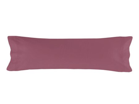 Pillowcase HappyFriday BASIC Magenta 45 x 125 cm For Sale