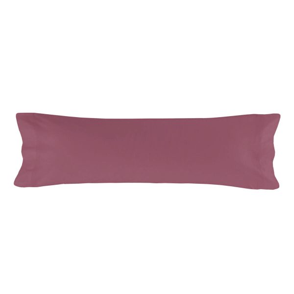 Pillowcase HappyFriday BASIC Magenta 45 x 125 cm For Sale