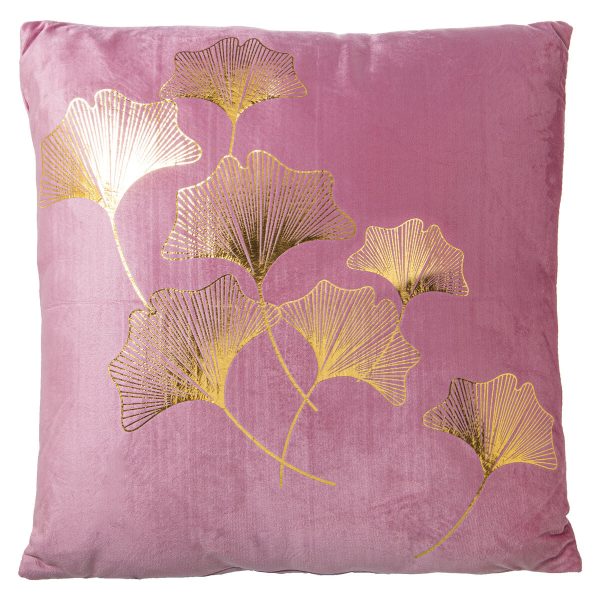 Cushion Alexandra House Living Pink Golden Textile 45 x 45 cm on Sale