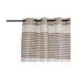 Curtain Stripes Brown 6 Units (140 x 0,1 x 260 cm) Hot on Sale