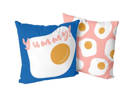 Cushion cover HappyFriday Aware Yummy Multicolour 50 x 50 cm Supply