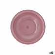 Deep Plate Quid Vita Peoni Ceramic Pink Ø 21,5 cm (12 Units) For Sale