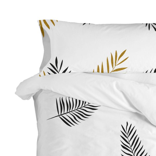 Pillowcase HappyFriday Blanc Foliage Multicolour 45 x 155 cm Sale